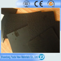 Espesor de 0.1-3.0 mm Geomembrana de plástico HDPE negra